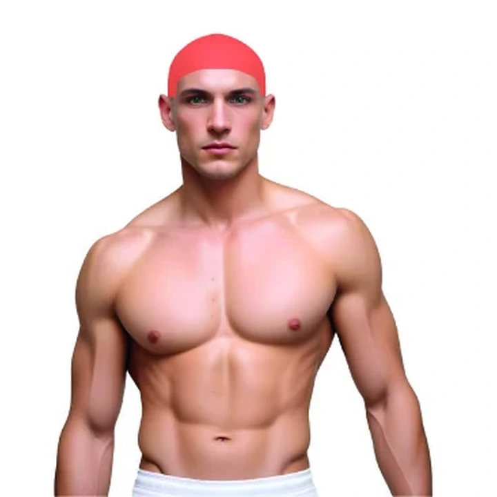 Demarcação da área masculina: Cabeça.
