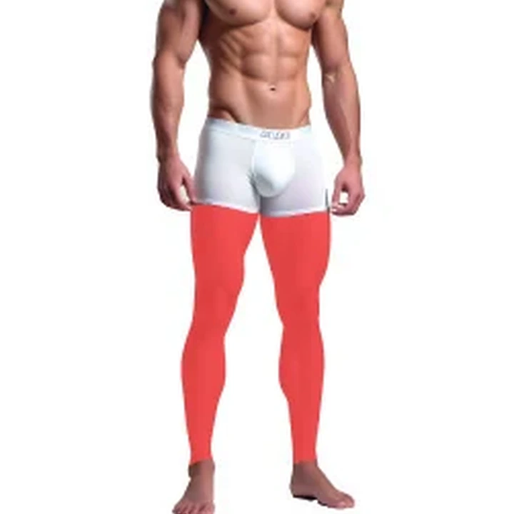 Demarcação da área masculina: Pés e dedos.