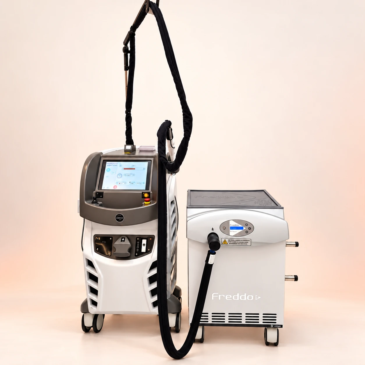 Equipamentos Light EVO e Freddo da Bestlaser, com acabamento editorial na fotografia.